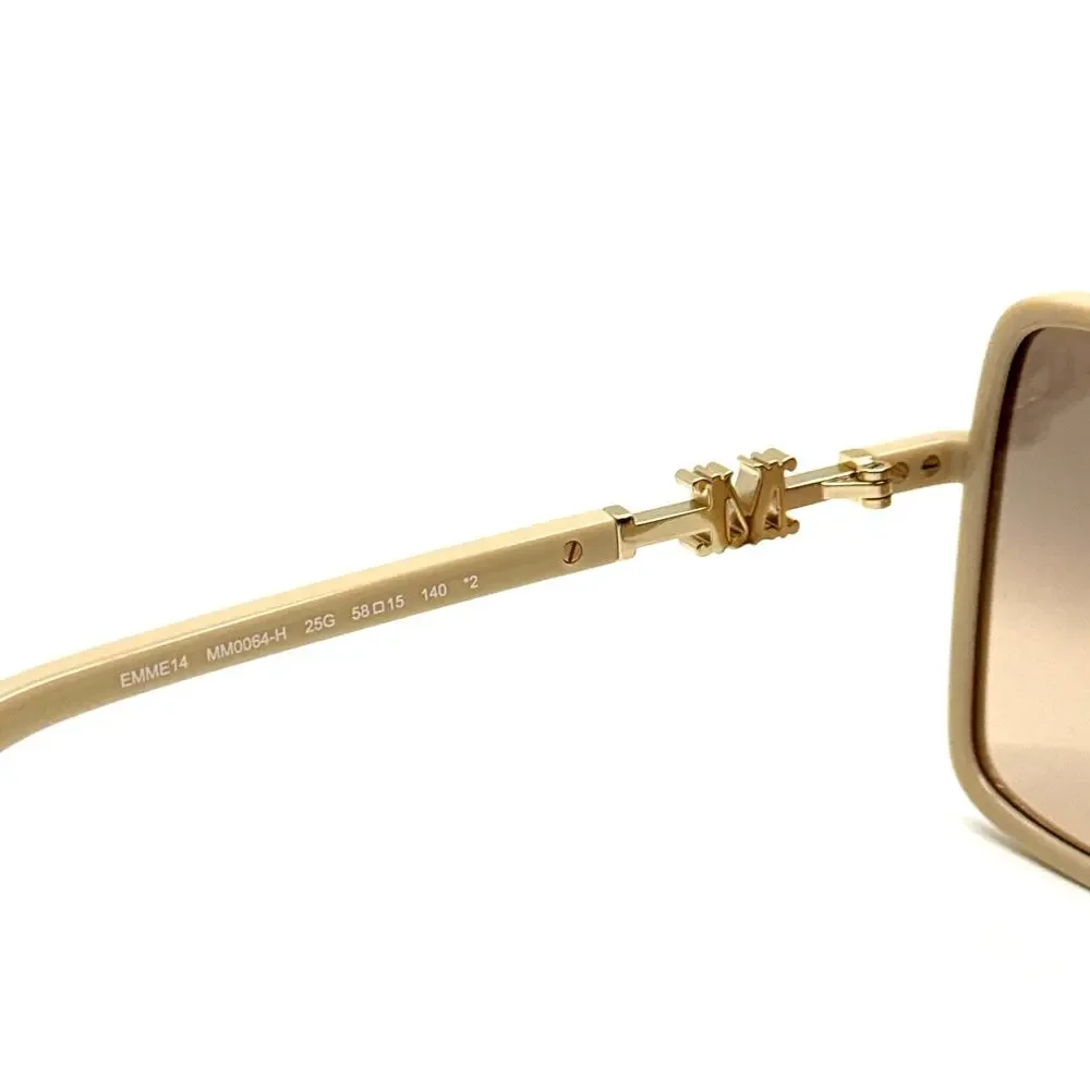 New! MAXMARA Sunglasses Emme14 MM0064-H 25G, Authentic